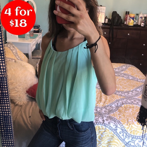 Poetry/A’gaci Mint Green Tank - Picture 1 of 4